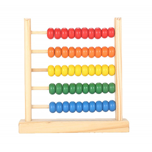 Frame Abacus Wooden With Beads