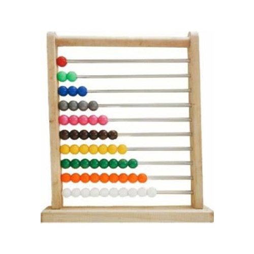 Counting Abacus Wooden With 55 Beads