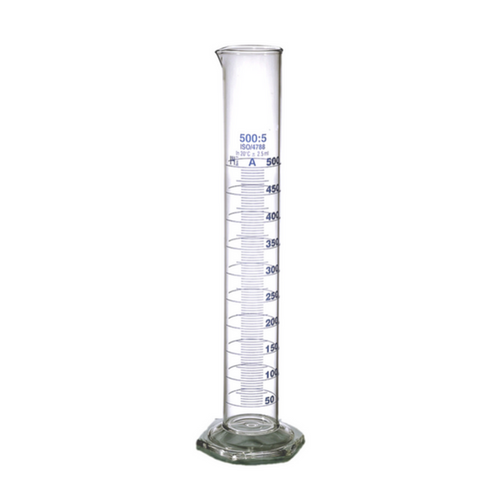 Measuring Cylinders Spoutt & Hexagonal Base