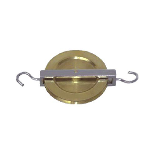 Pulley Single Brass